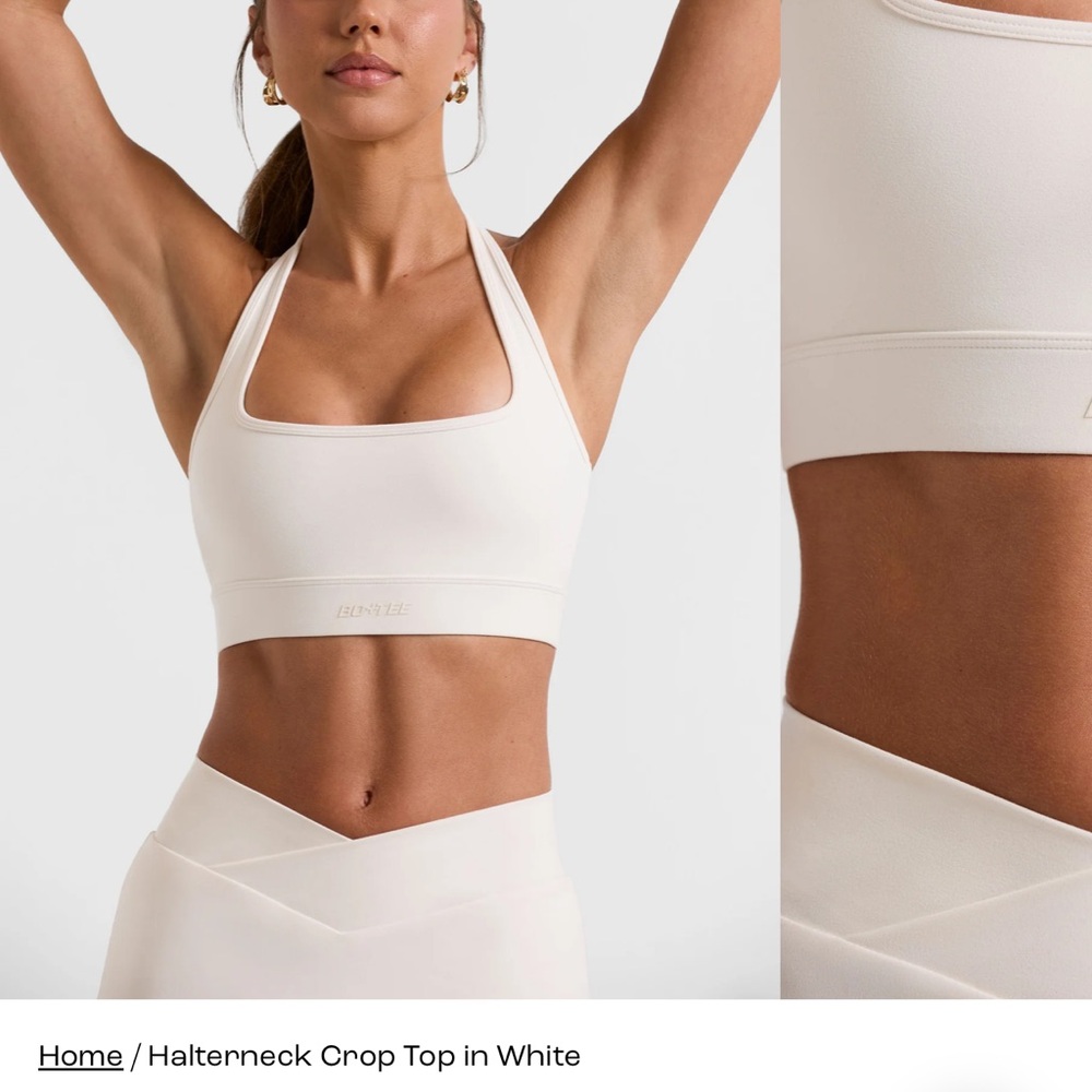 Women's Halterneck Crop Top and short set